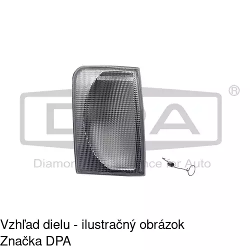 Predná smerovka 9571201E /POLCAR/ - obr. 2