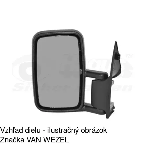 Vonkajšie zrkadlo 957151-M /POLCAR/ - obr. 4