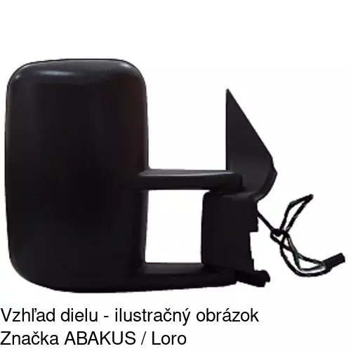Vonkajšie zrkadlo 9571514E /POLCAR/ - obr. 2