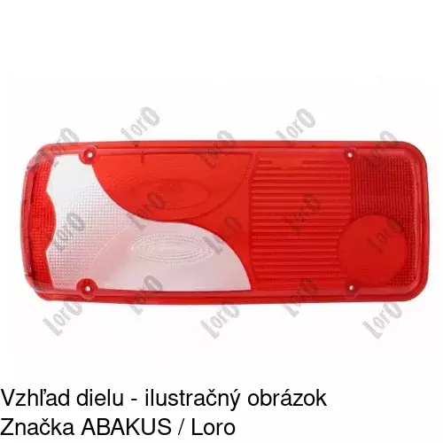 Zadné svetlo 9572871E /POLCAR/ - obr. 3