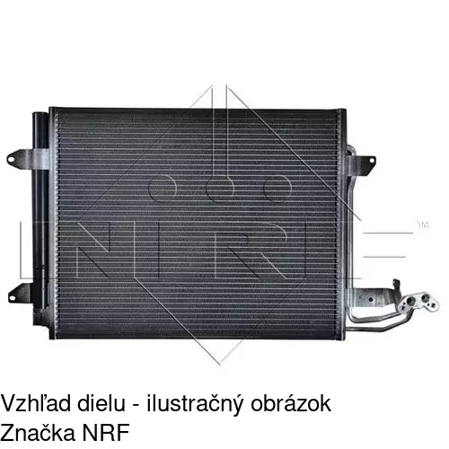 Chladiče klimatizácie 9578K8C1S /POLCAR/ - obr. 4