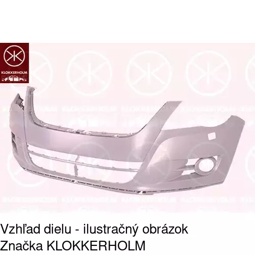 Predný nárazník POLCAR 958507