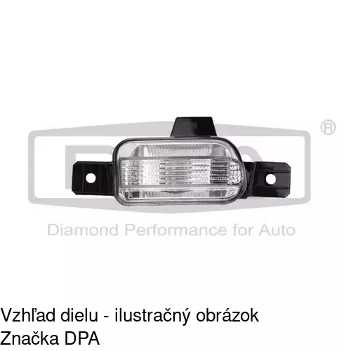 Svetlo spiatočky 958597-X /POLCAR/ - obr. 1