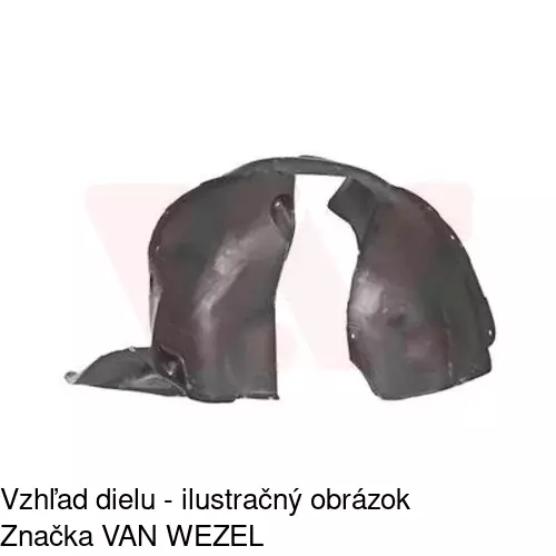 Podblatník (plast) 9585FP-2 /POLCAR/ - obr. 1