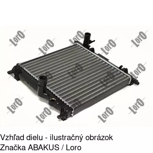 Chladiče vody 95A108A1 /POLCAR/ - obr. 3