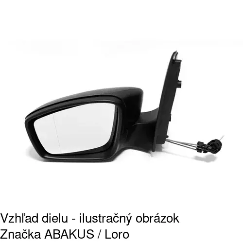 Vonkajšie zrkadlo 95A1513E /POLCAR/ - obr. 4