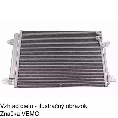 Chladiče klimatizácie 95C1K8C1S /POLCAR/ - obr. 2