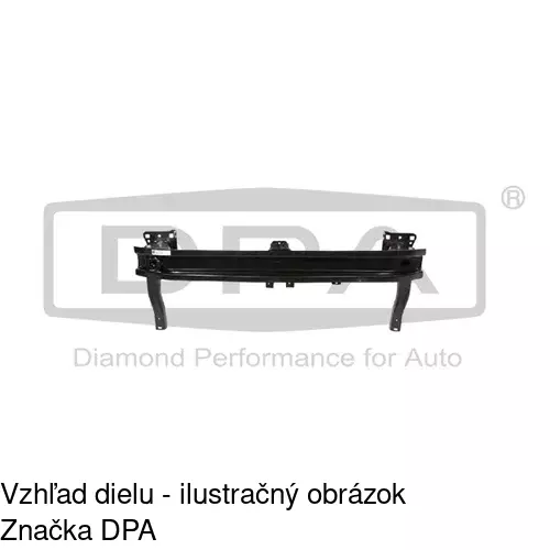 Výstuha nárazníka 95C207-3 /POLCAR/ - obr. 1