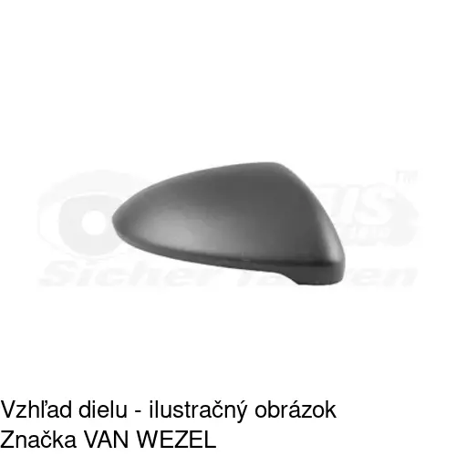 Rám vonkajšieho zrkadla 95C255TM /POLCAR/ - obr. 4