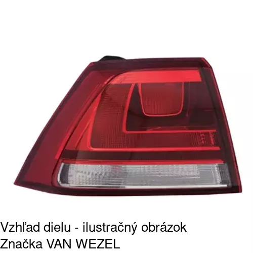 Zadné svetlo 95C2876E /POLCAR/ - obr. 4