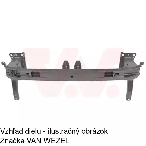 Výstuha nárazníka 95D307-3 /POLCAR/ - obr. 2