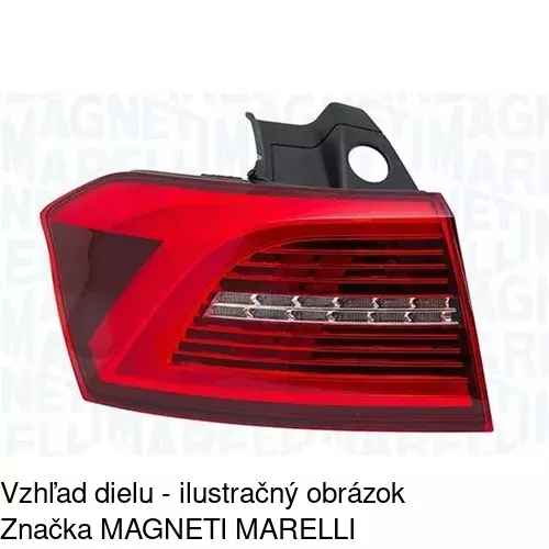 Zadné svetlo 95D3882U /POLCAR/ - obr. 1