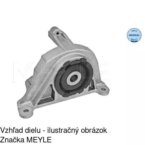 Silentblok motora FI-EM008 /POLCAR/ - obr. 3