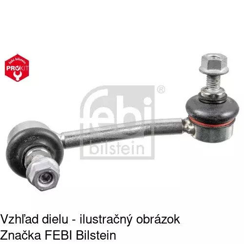 Tyčka stabilizátora M-726 /POLCAR/ - obr. 2