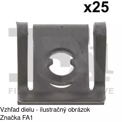 Montážny plech RXC10133 /POLCAR/ - obr. 2