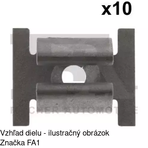 Montážna zásuvka POLCAR RXC60370