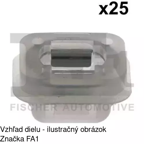 Montážna zásuvka RXC60547 /POLCAR/ - obr. 1