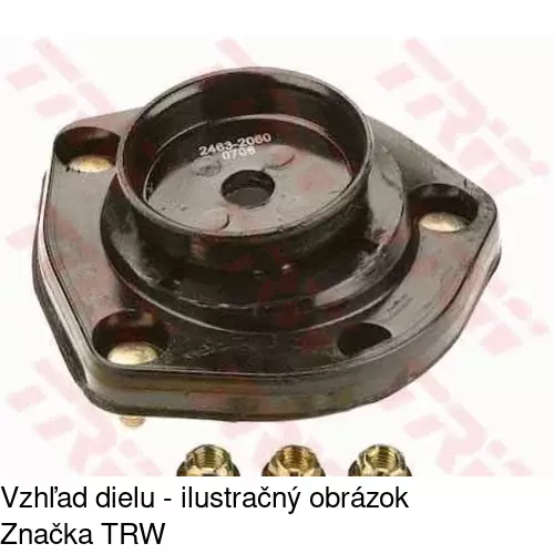 Uchytenie tlmiča POLCAR S020190