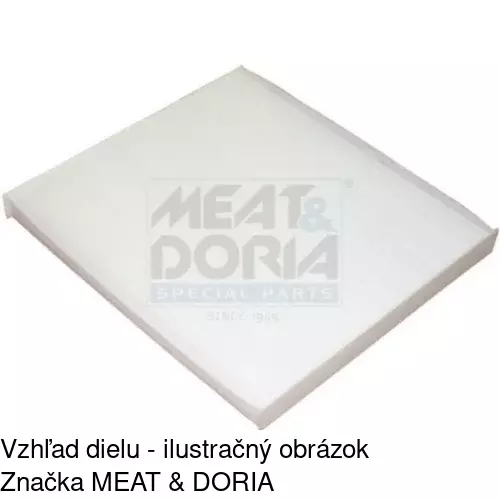 Kabínový filter s uhlíkom S11-1038 /POLCAR/ - obr. 2
