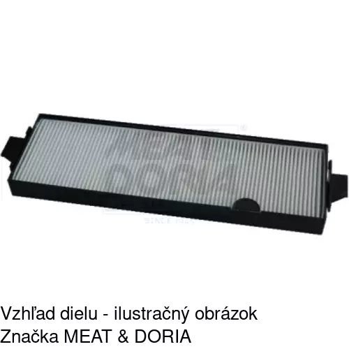 Kabínový filter s uhlíkom S11-1073 /POLCAR/ - obr. 3
