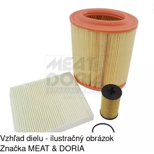 Kabínový filter s uhlíkom POLCAR S11-1082