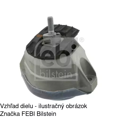 Silentblok motora POLCAR S2220031