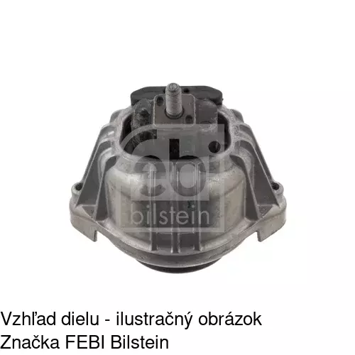 Silentblok motora POLCAR S2220032