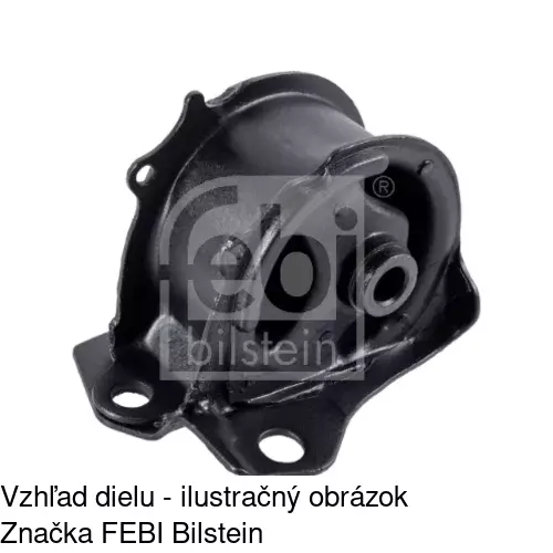 Silentblok motora S2238012 /POLCAR/