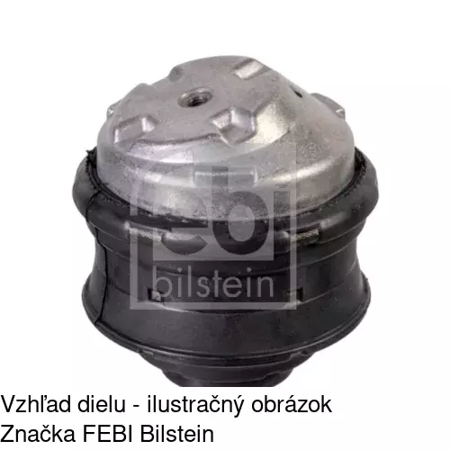 Silentblok motora S2250048 /POLCAR/ - obr. 5