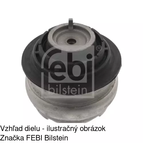 Silentblok motora POLCAR S2250052