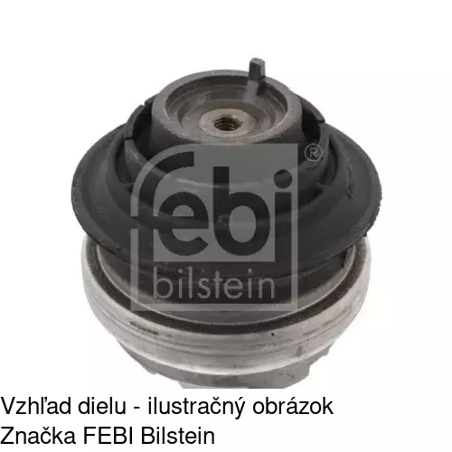 Silentblok motora POLCAR S2250066