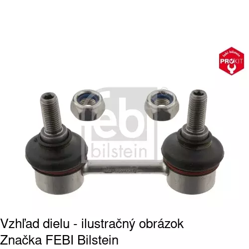 Tyčka stabilizátora S6052007 /POLCAR/ - obr. 3