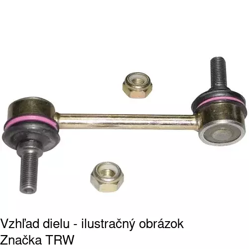 Tyčka stabilizátora S6081005 /POLCAR/ - obr. 2