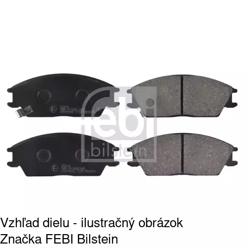 Brzdové dosky S70-0233 /POLCAR/ - obr. 4