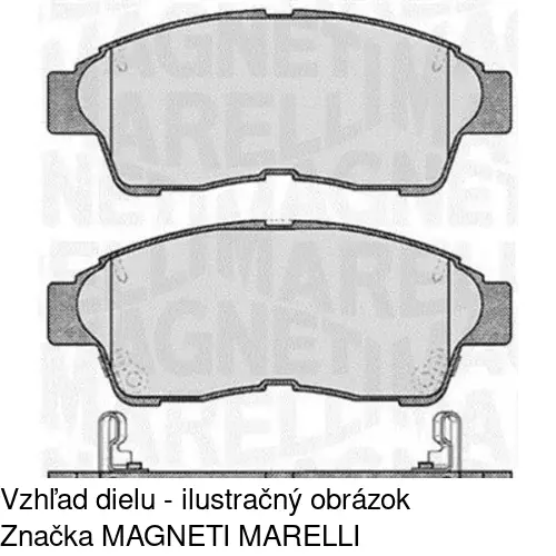 Brzdové dosky S70-0336 /POLCAR/ - obr. 5