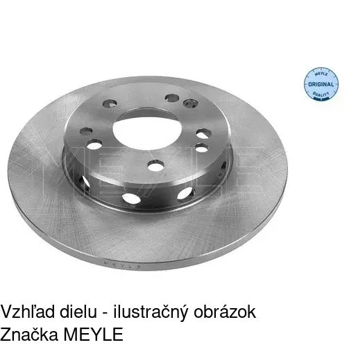 Brzdový kotúč S71-0271 /POLCAR/ - obr. 2