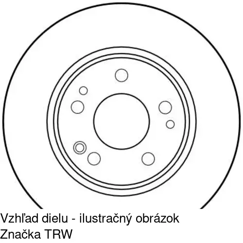 Brzdový kotúč S71-0271 /POLCAR/ - obr. 3