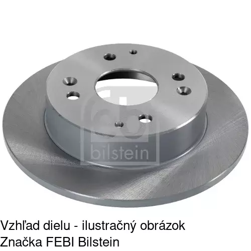 Brzdový kotúč S71-1060 /POLCAR/ - obr. 1