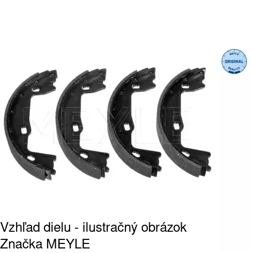 Brzdové čeľuste S72-1006 /POLCAR/ - obr. 2