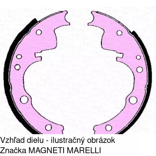 Brzdové čeľuste S72-1050 /POLCAR/ - obr. 3