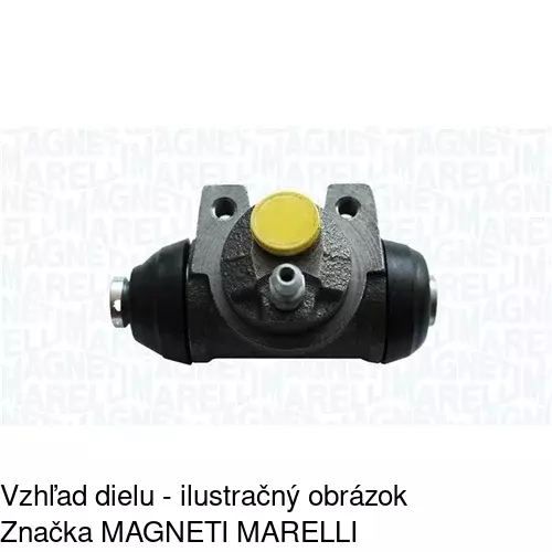 Brzdový valček S74-0006 /POLCAR/ - obr. 3