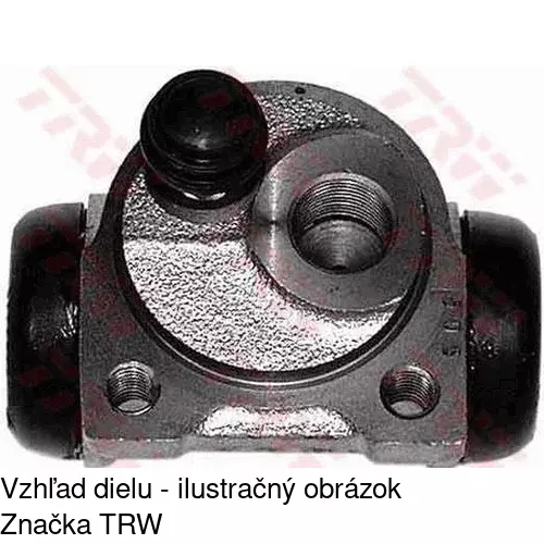 Brzdový valček S74-0026 /POLCAR/ - obr. 4