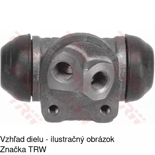 Brzdový valček S74-0035 /POLCAR/ - obr. 4