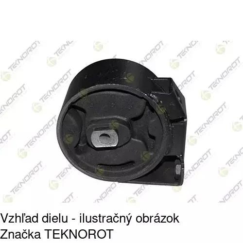 Silentblok motora SC-6 /POLCAR/ - obr. 2