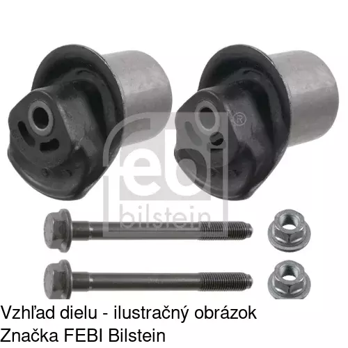 Púzdro nosníka závesu VW-BS017 /POLCAR/ - obr. 1