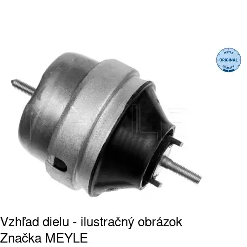 Silentblok motora VW-EM045 /POLCAR/ - obr. 1