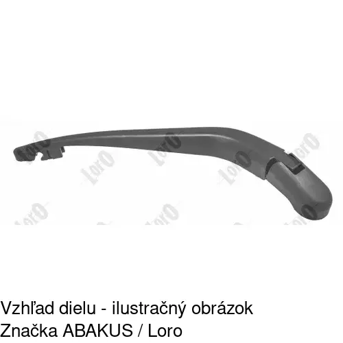 Lišta stierača silencio POLCAR W1VM57V