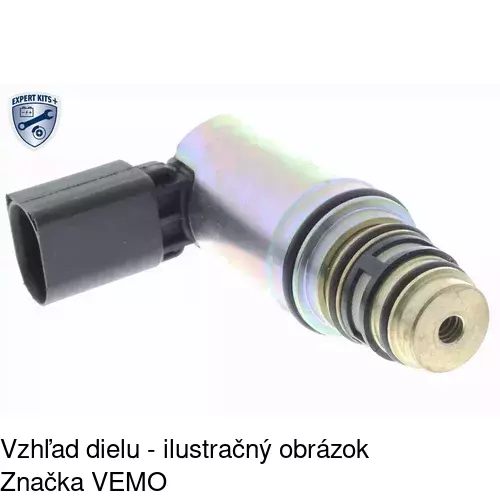 Ventil kompresora klimatizácie POLCAR ZKK002