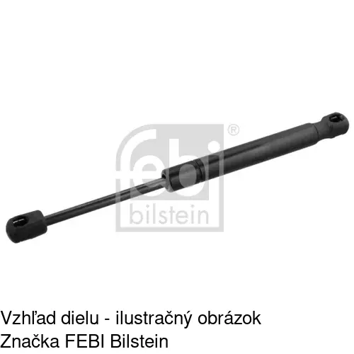 Plynová pružina 1307AB /POLCAR/ - obr. 1