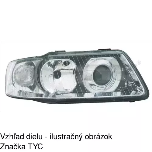 Hlavný reflektor POLCAR 1323102H